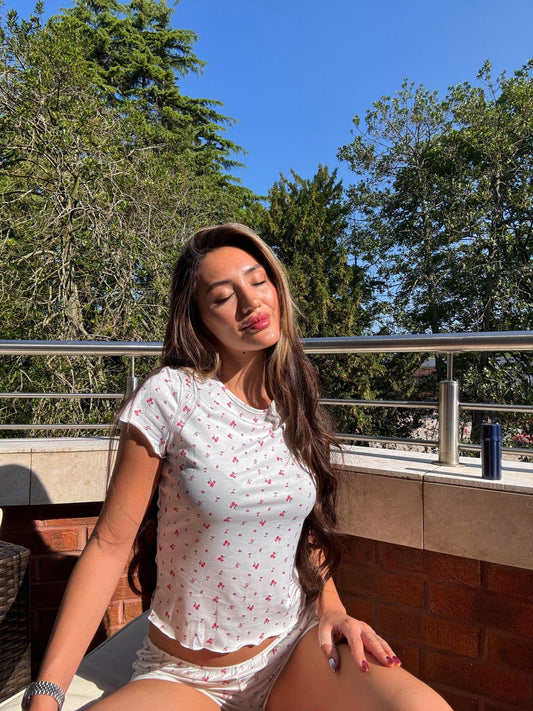 Rose bud pjs
