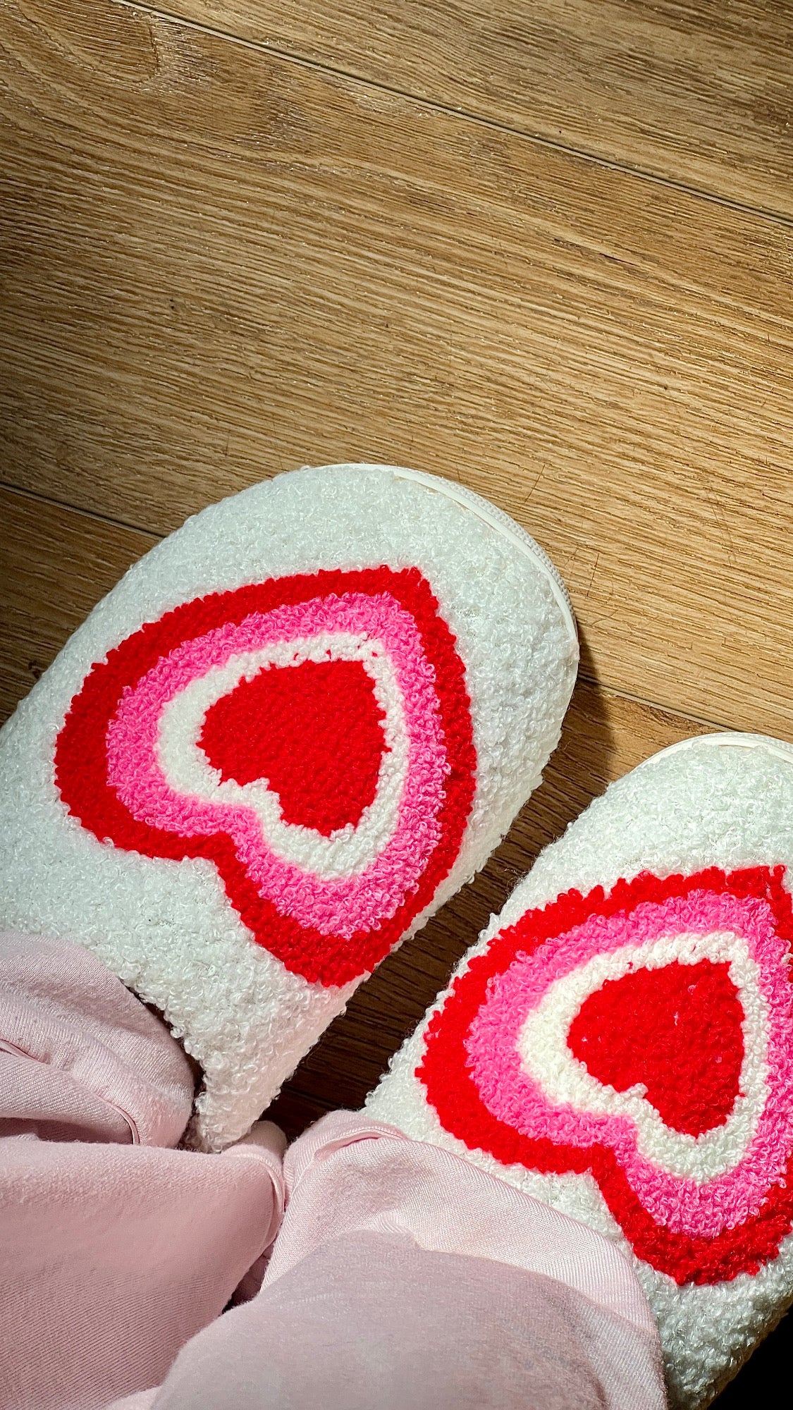 Heart Slippers
